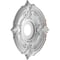 Ekena Millwork Attica Thermoformed PVC Ceiling Medallion Fits Canopies up to 5 5/8-in., Aged Copper CMP16ATCAC - alternate 4